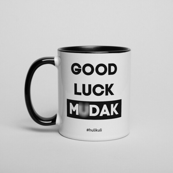 

Кружка "Good luck mudak"