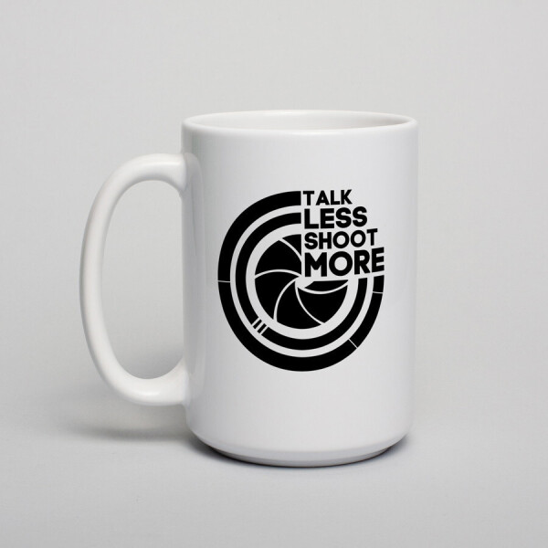 

Кружка "Talk less, shoot more"