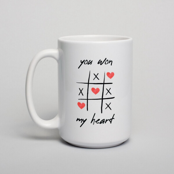 

Кружка "You won my heart"