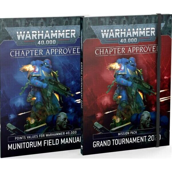 

Настольная игра Games Workshop Книга Warhammer 40000 Chapter Approved: Grand Tournament 2020 Mission Pack and Munitorum Field Manual