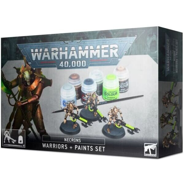 

Настольная игра Games Workshop Набор Necrons: Warriors + Paints Set Warhammer 40000