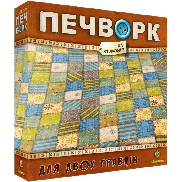 

Настольная игра Kilogames Печворк укр (Patchwork, Пэчворк)