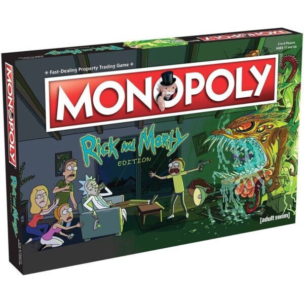 

Настольная игра Winning Moves Monopoly Rick and Morty (Монополия Рик и Морти англ) (2701)