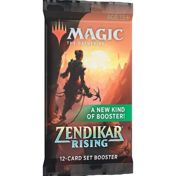 

Настольная игра Wizards of the Coast Zendikar Rising - бустер Set Booster Magic The Gathering англ.