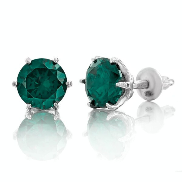 

Серебряные серьги с кварцем London blue