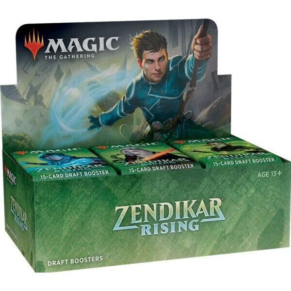 

Настольная игра Wizards of the Coast Zendikar Rising - дисплей бустеров Magic The Gathering англ.