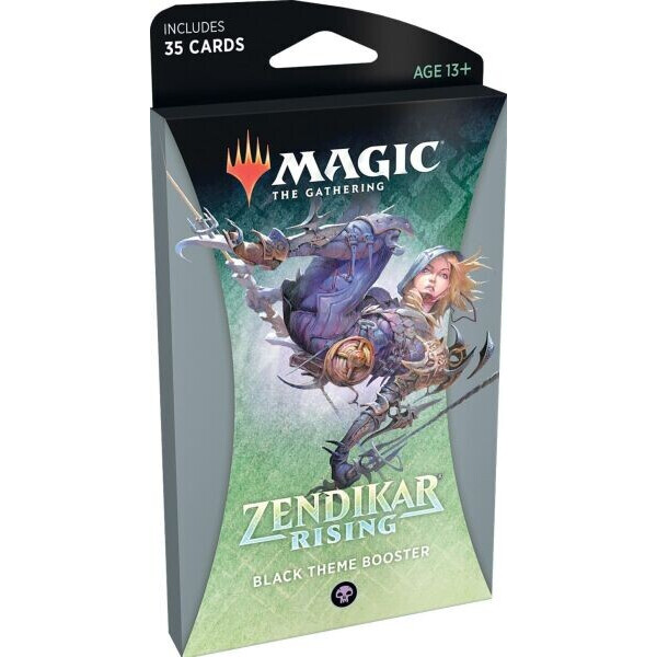 

Настольная игра Wizards of the Coast Тематический бустер Zendikar Rising Черный англ. Magic The Gathering