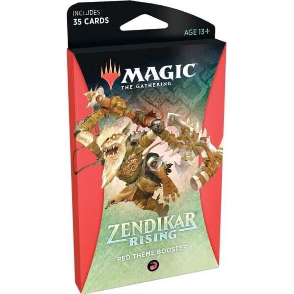 

Настольная игра Wizards of the Coast Тематический бустер Zendikar Rising Красный англ. Magic The Gathering