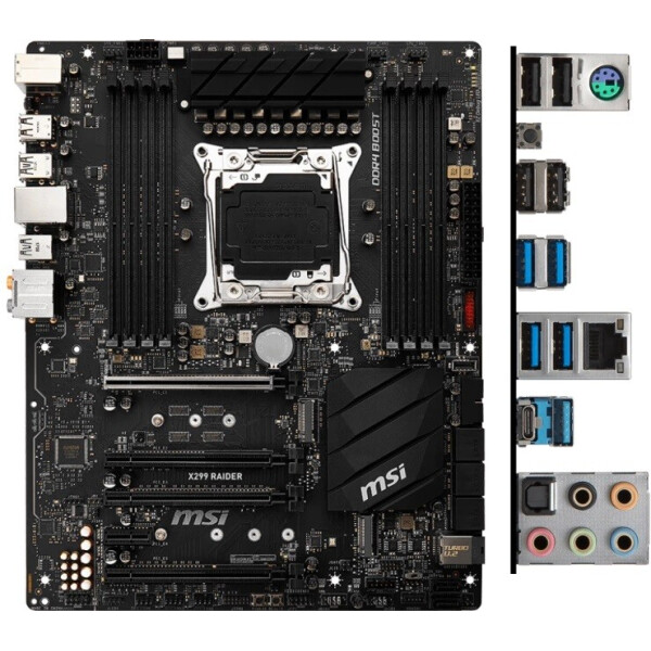 

MSI X299 RAIDER s2066 DDR4 "Refurbished"