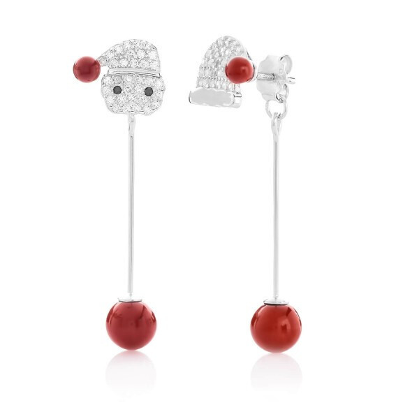 

Серебряные серьги с искусственным жемчугом