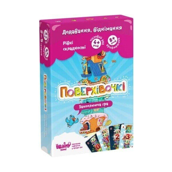 

Настольная игра Банда умников Поверхівочки (Этажики укр) (BAU0039)