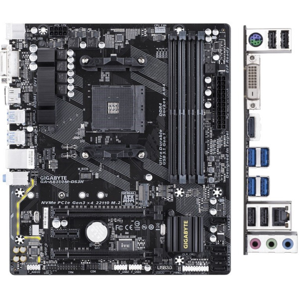 

Материнская плата Gigabyte GA-AB350M-DS3H V2
