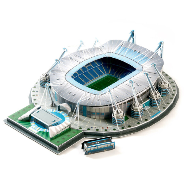

Стадион Манчестер Сити. Огромные 3D пазлы "Etihad Stadium" Трехмерный конструктор-головоломка.