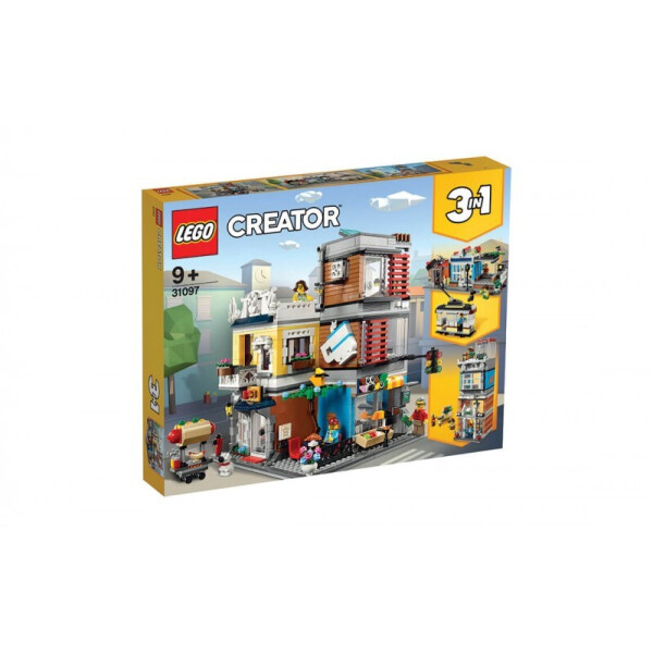 

LEGO Creator Зоомагазин и кафе в центре города (31097)