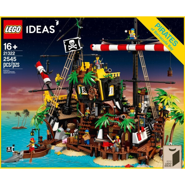 

LEGO Пираты Залива Барракуды 2545 деталей (21322)