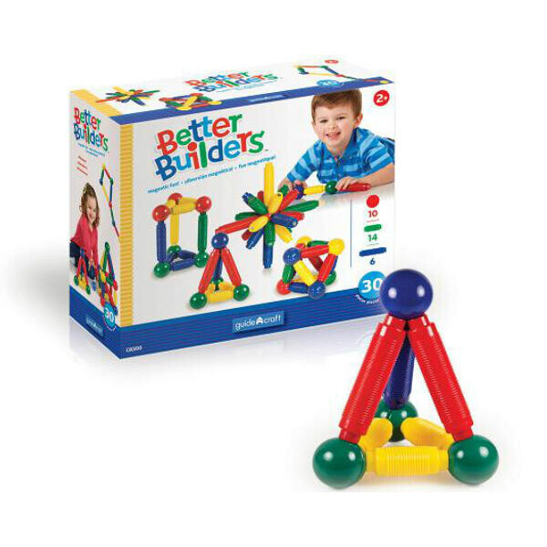 

Guidecraft Better Builders, 30 деталей (G8300)