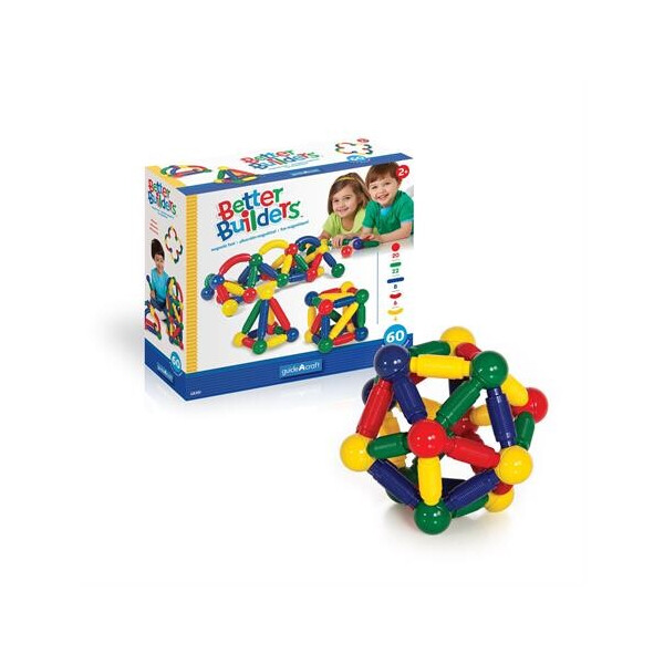 

Guidecraft Better Builders, 60 деталей (G8301)
