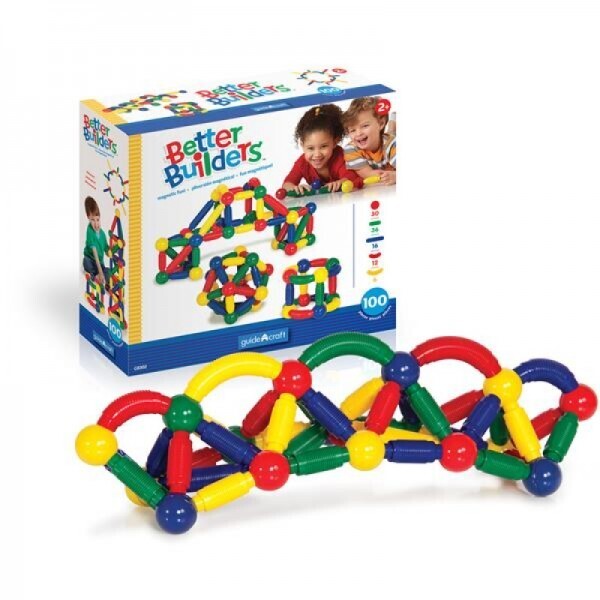 

Guidecraft Better Builders, 100 деталей (G8302)