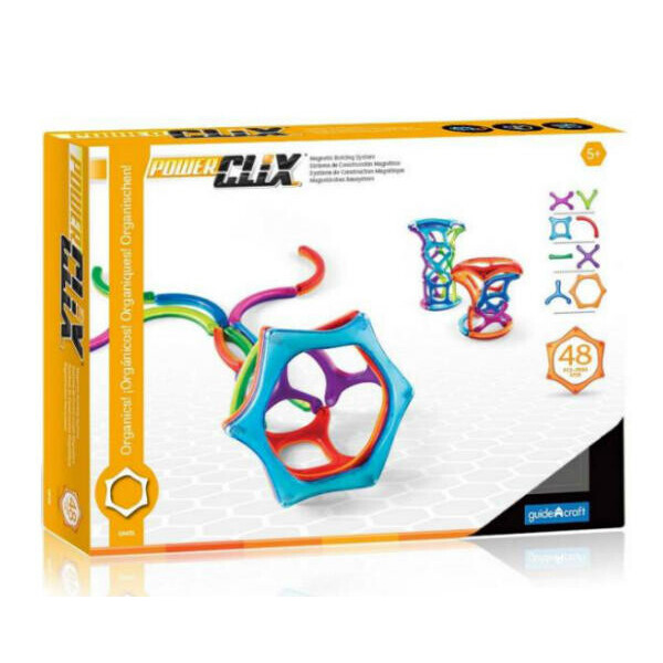 

Guidecraft PowerClix Organics, 48 деталей (G9431)