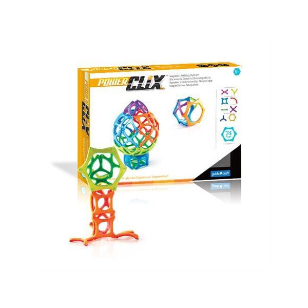 

Guidecraft PowerClix Organics, 74 детали (G9432)