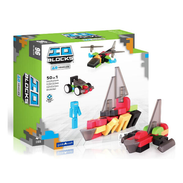 

Guidecraft IO Blocks Транспорт, 96 деталей (G9606)