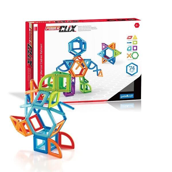 

Guidecraft PowerClix Frames, 74 детали (G9201)