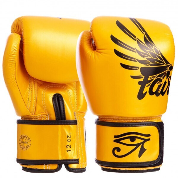 

Перчатки Fairtex BGV1-FALCON Золотой-черный 12oz