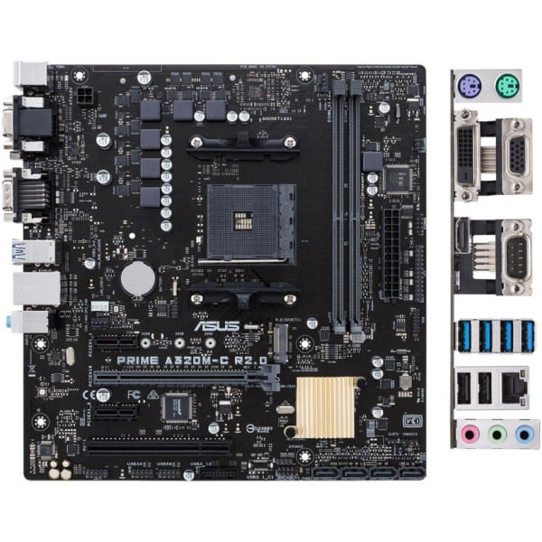 

Материнская плата ASUS PRIME A320M-C R2.0 (PRIME A320M-C R2.0)