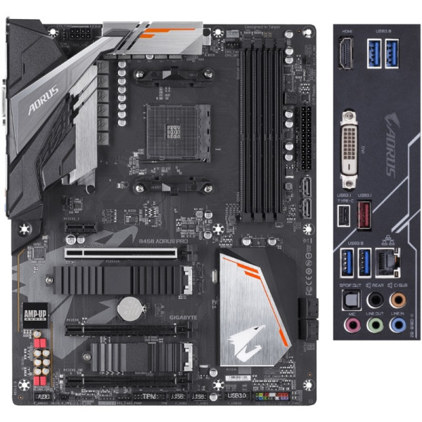 

Материнская плата GIGABYTE B450 AORUS PRO (B450 AORUS PRO)