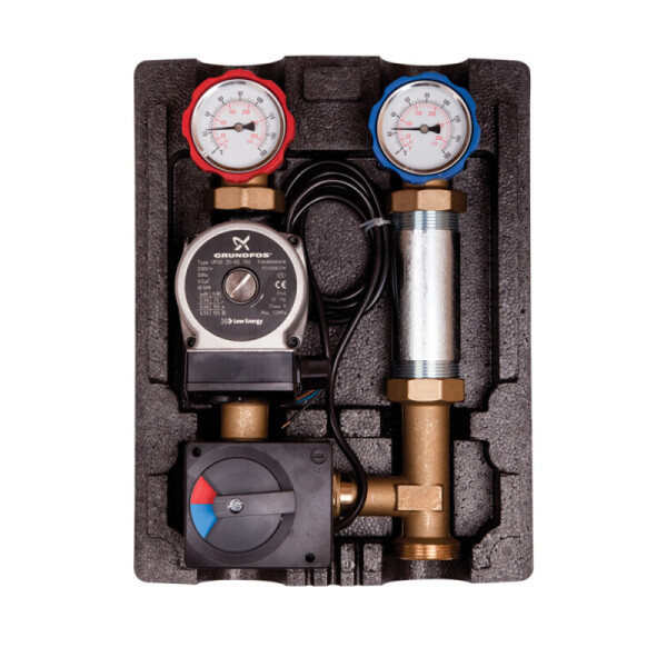 

Насосная группа Icma 1" 1/2х1" подключение справа, без насоса №R001