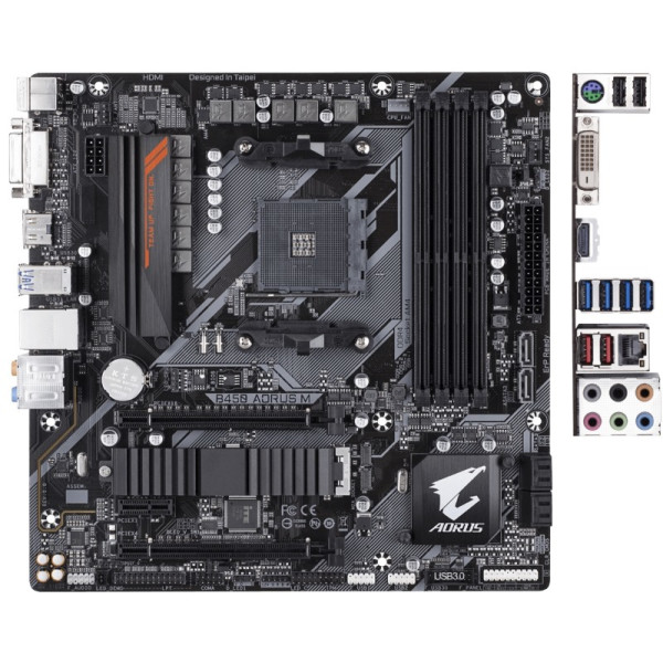

Материнская плата GIGABYTE B450 AORUS M (B450 AORUS M)