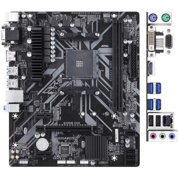 

Материнская плата Gigabyte B450M S2H