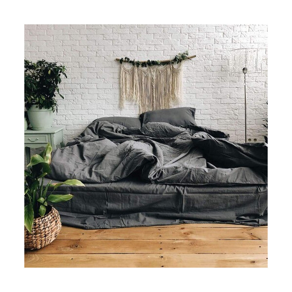 

Комплект постельного белья Bella Villa Washed Cotton 200х220 W-0003 Eu
