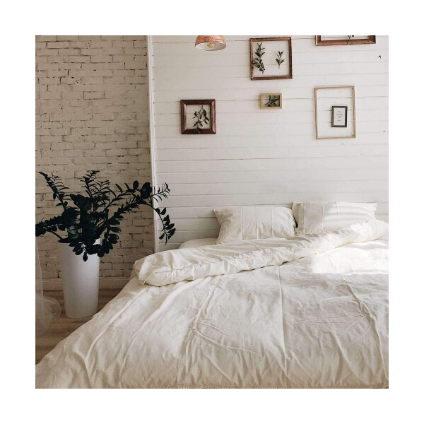 

Комплект постельного белья Bella Villa Washed Cotton 200х220 W-0005 Eu