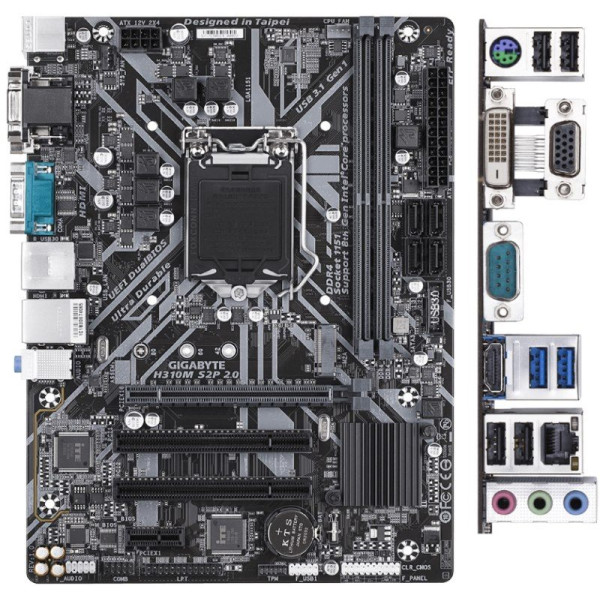 

Материнская плата Gigabyte H310M S2P 2.0 (H310M S2P 2.0)