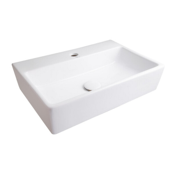 

Раковина Q-tap Nando WHI 414/F008 с донным клапаном