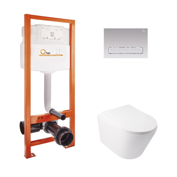 

Набор унитаз с сиденьем Q-tap Swan WHI 5178 + инсталляция Nest M425-M08CRM