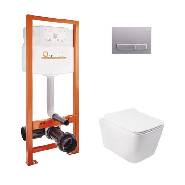 

Набор унитаз с сиденьем Q-tap Crow WHI 5170 + инсталляция Nest M425-M08SAT