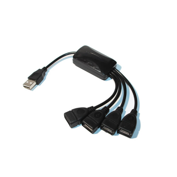 

Хаб USB 2.0 4 порта (гидра), Blister Q250