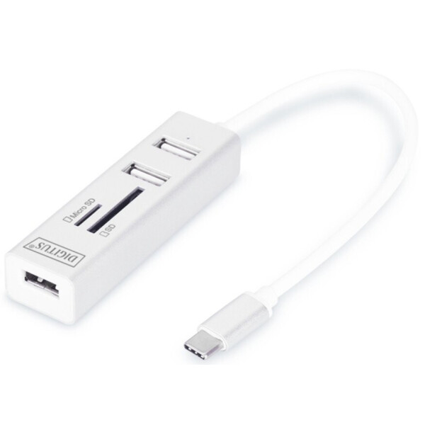 

DIGITUS мережевий концентратор OTG USB 2.0 типа С