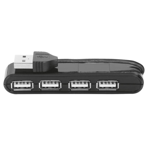

Trust Vecco 4 Port USB 2.0 Mini Hub - black
