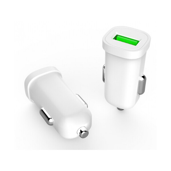 

Набор 2 в 1 АЗУ With Micro-USB Cable DC12-24V MY-10, 1 x USB, 5V - 7.5W, Output: 5V - 1.5A, White, Blister- box, Q25