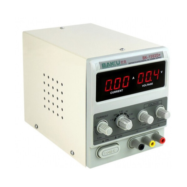 

Блок питания с цифровой индикацией BAKKU BK 1502D+