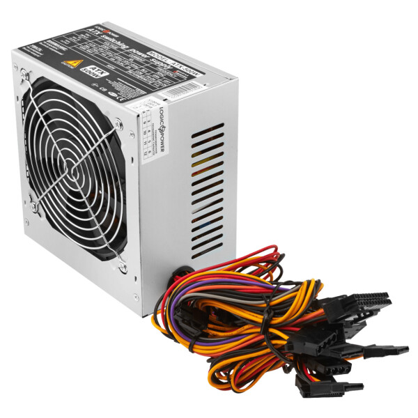 

Блок питания ATX-500W, 12см, 4 SATA, CE,FCC, PCI DX2 6PIN+2PIN OEM, BLACK без кабеля питания