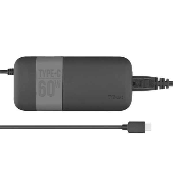 

Блок питания к ноутбуку Trust Moda Universal 60W USB-C Charger (21478)