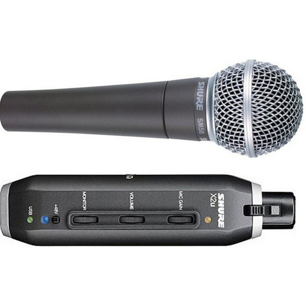 

Микрофон Shure SM58-X2u USB Digital Bundle