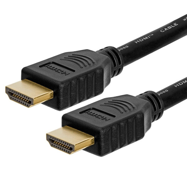 

Кабель HDMI-HDMI HIGH SPEED 1m, v1.4, OD-7.5mm