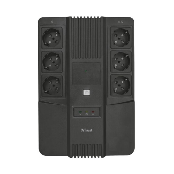 

Источник бесперебойного питания Trust Maxxon 800VA UPS with 6 standard wall power outlets BLACK