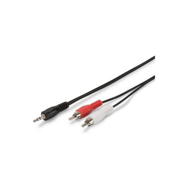 

Digitus Stereo Cable (jack 3.5мм-M/RCA-Mx2)[Stereo Cable 1.5м (jack 3.5мм-M/RCA-Mx2)]