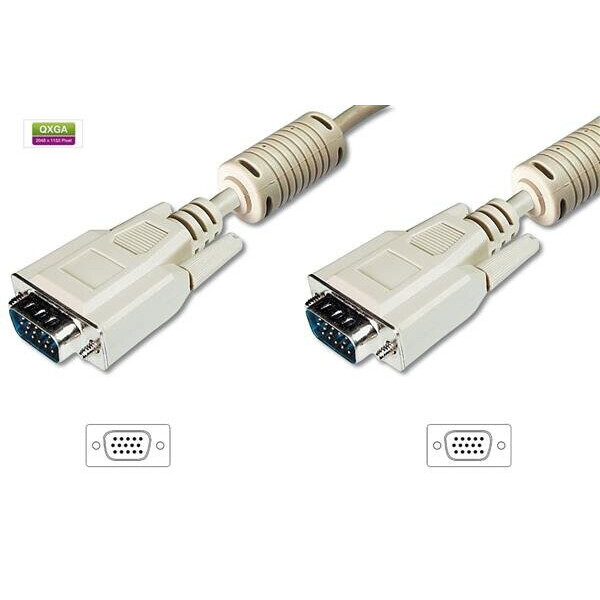 

Кабель Digitus VGA (HDDB15M/M) 20m